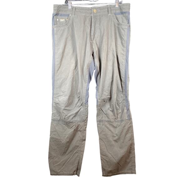 Kuhl Mens Pants Green Patent Pending Straight Leg Hiking Outdoor Stretch 38x32 - Picture 1 of 16